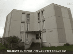 9 year old French boy abandoned by mom lived alone in home with no electricity or hot water in village of Nersac.
